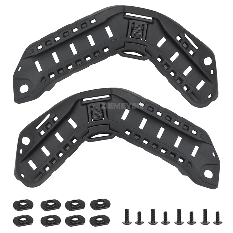 Hunting Helmets Side Guide Rail Tactical Fast Helmet Adapter Guide Rail Shooting Wargame Cs Helmet ARC Guide Rail Adapters
