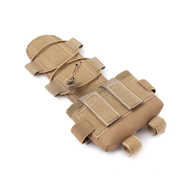 Tactical FAST Helmet Cover Pouch Removable MK2 Battery Case Helmet Airsoft Hunting Camo Counterweight Bag
