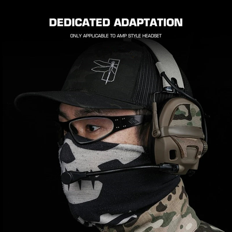 1pair GEN6 Tactical Headset Magic Fastener(AMP Style) ,Magic Patch for AMP Hunting Shooting Headphone Headset
