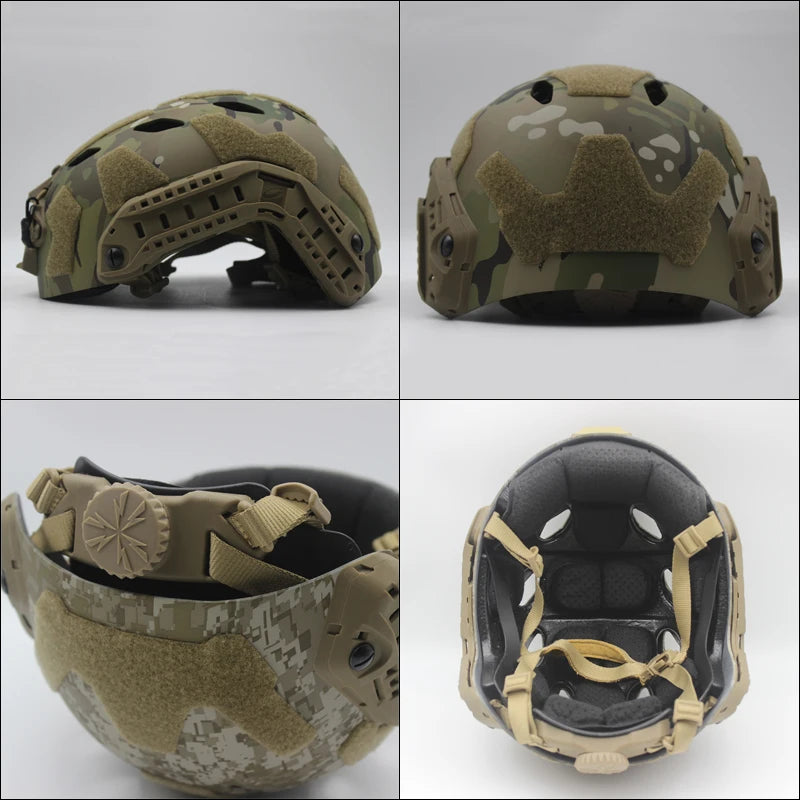 Upgrade SF Carbon Fiber Perforated Mountaineering and Cycling Expansion Helmet H016