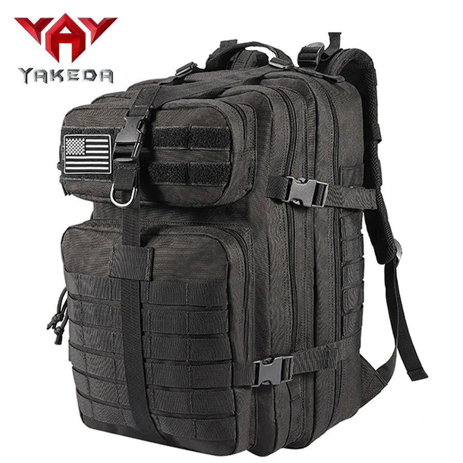 YAKEDA popular large 3P bag 45L large capacity camouflage bag sports outdoor backpack mountaineering backpack