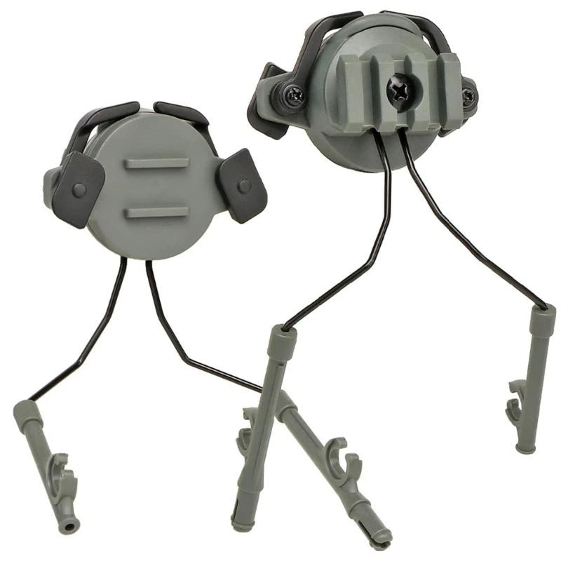1Pair Tacticals Helmet Accessories Headset Holder Fast Helmets Rails Adapter Set