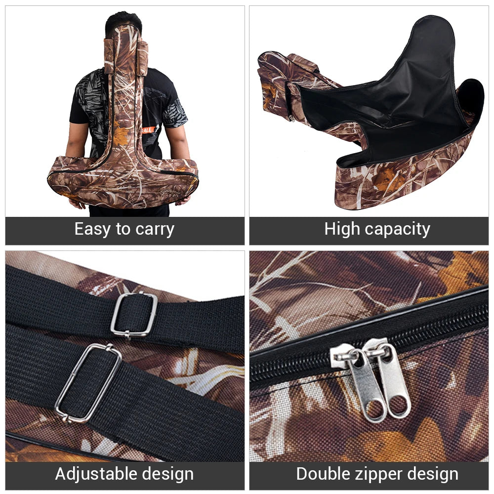 Tactical Bow Bag Hunting Bow Case Compound Bow Carry Bag with Arrow Pockets Archery Bow Bag Crossbow Storage Bag for Shooting