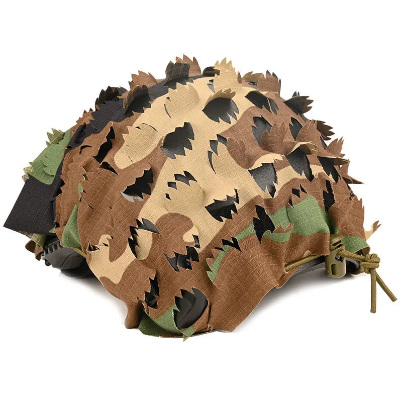 Tactical Helmet Cover Camouflage Fast Helmet Cover Adjustable Hunting Gear Paintball Equipment fit PJ BJ MH Fast