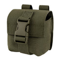 KRYDEX Tactical MOLLE Frag Grenad Pouch Waist Belt Storage Bag Small Handy Army EDC Glove Pouch Airsoft Hunting Shooting Gear