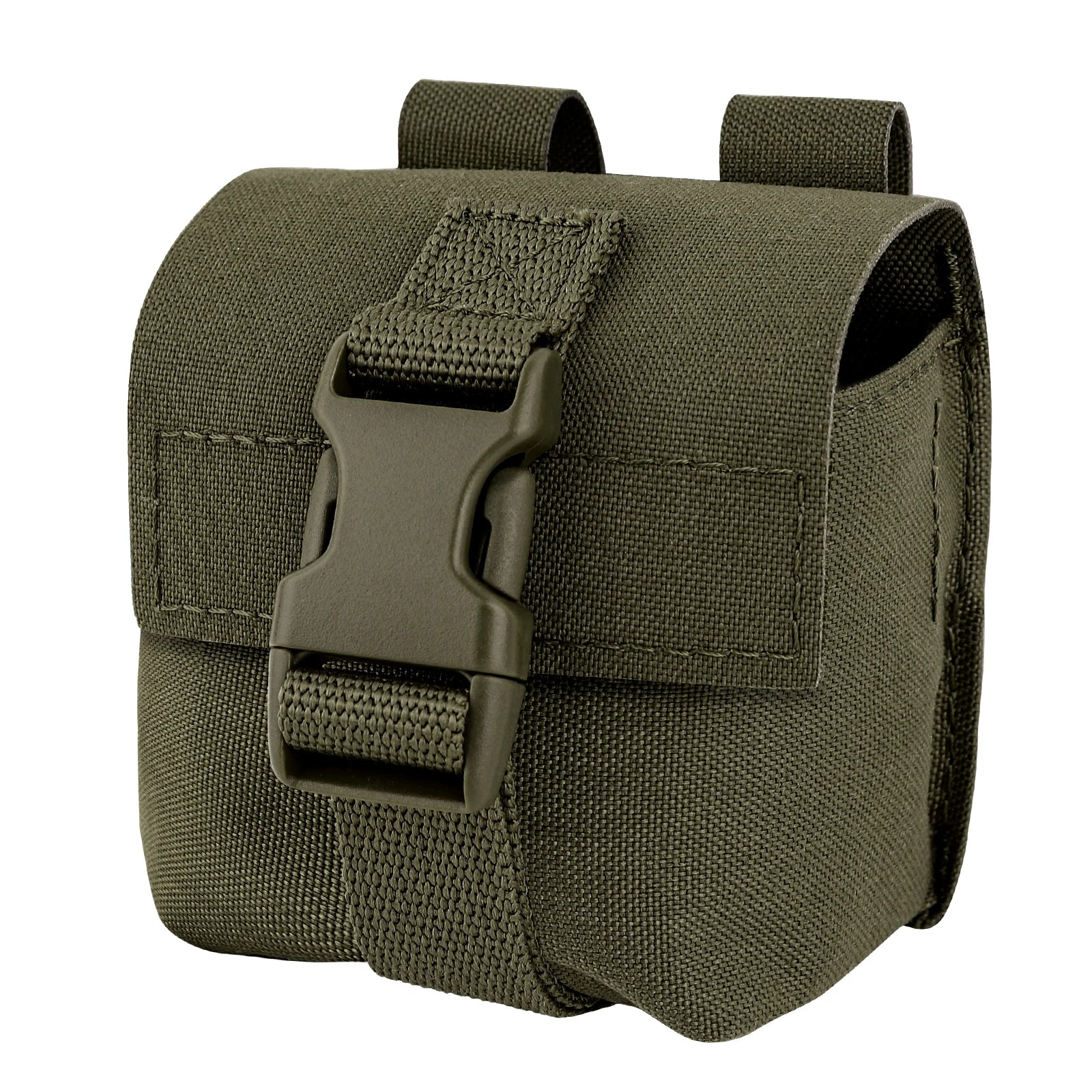 KRYDEX Tactical MOLLE Frag Grenad Pouch Waist Belt Storage Bag Small Handy Army EDC Glove Pouch Airsoft Hunting Shooting Gear