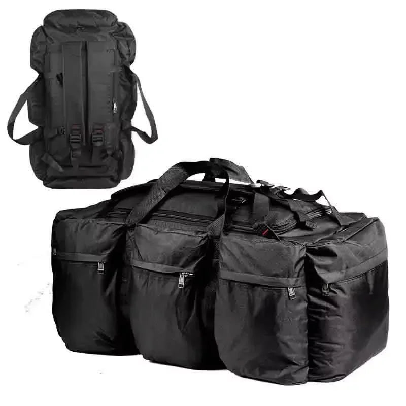 100L Camping Bag Travel Backpack Large Luggage for Men Outdoor Shoulder Hiking Trekking Tourist Tactical Carry-on Duffel Weekend