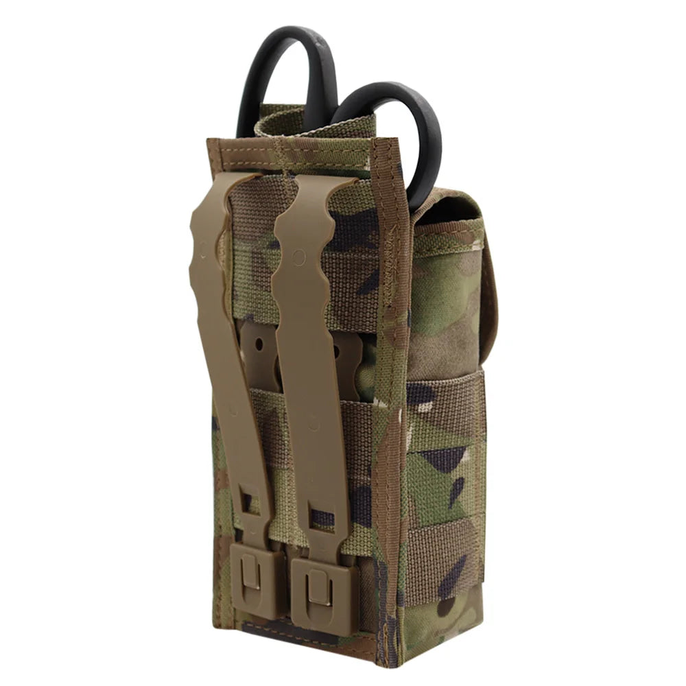 VULPO Tactical Medical First Aid Kit IFAK Pouch MOLLE Rapid Deployment Emergency Bag Outdoor Hunting Tool Bag