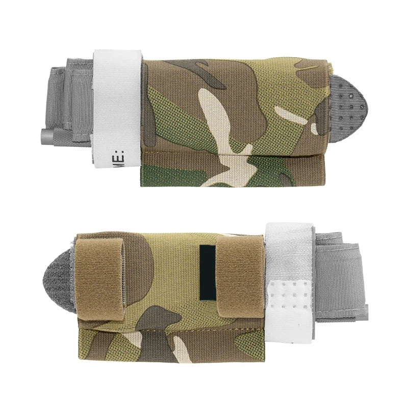 Elastic TQ Organizer Band Hook&loop Multi-function Tourniquet Carrier Tactical Tourniquet Holder Quick Access Duty Belt Hunting