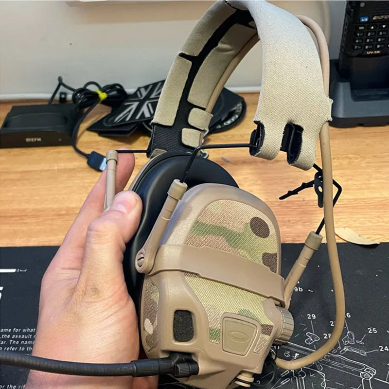 FMA Amp Tactical Communication Headset Stickers Set Skin Decorative Protection Stickers
