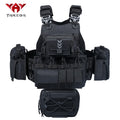 YAKEDA Camouflage Training Vest Outdoor CS Training Vest Multi functional Vest