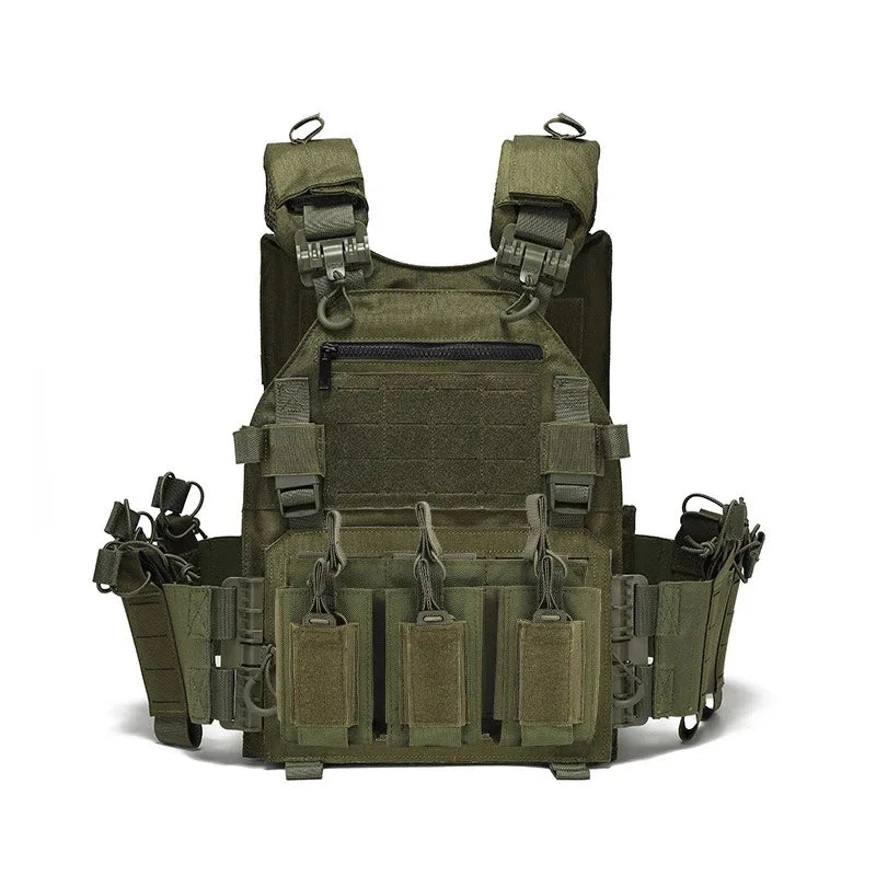 Multi-functional wear-resistant tactical vest outdoor training clothes outdoor equipment protective waistcoat