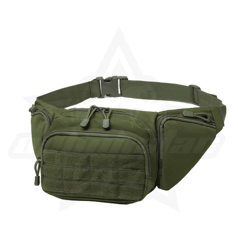 OPHIDIANTAC Outdoor sports Safari mountain camping with nylon Fanny pack hiking phone bag