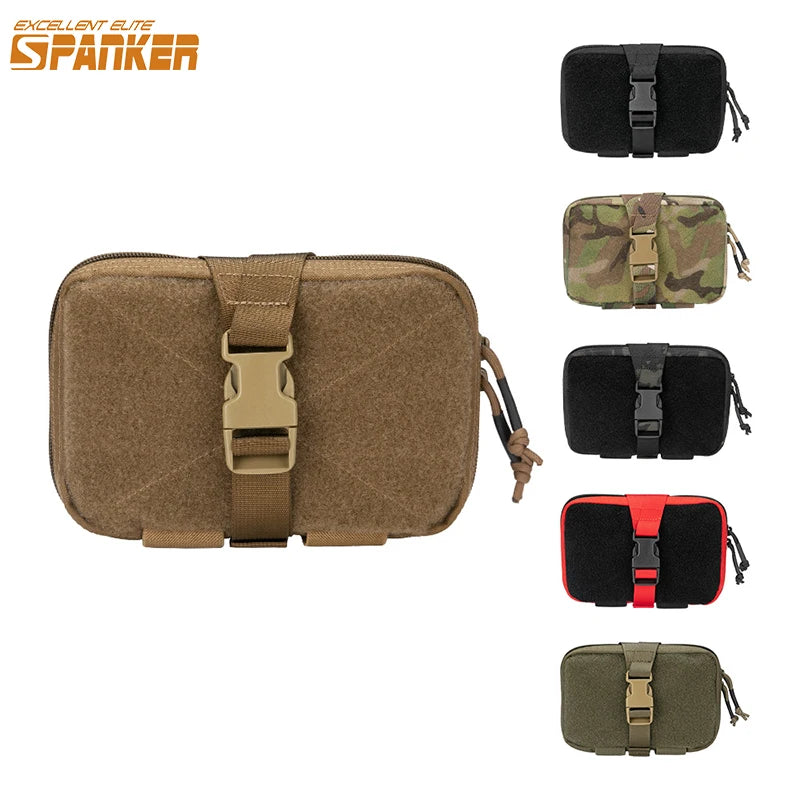 Tactical EDC Waist Bag First Aid Kit Outdoor Camping Tool Pouch Nylon Molle Fanny Pouches Hunting Waist Pocket Vest Accessories