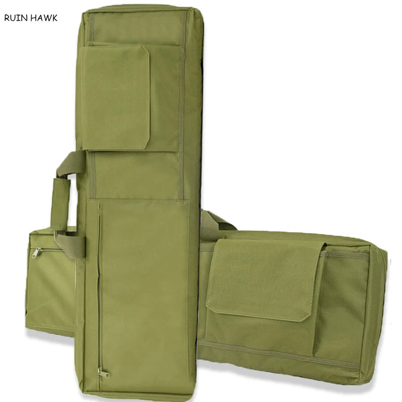 Tactical Gear Oxford Airsoft Shooting Hunting Gun Bag Heavy Duty Gun Bag with Protection Cushion Pads 85cm / 100cm
