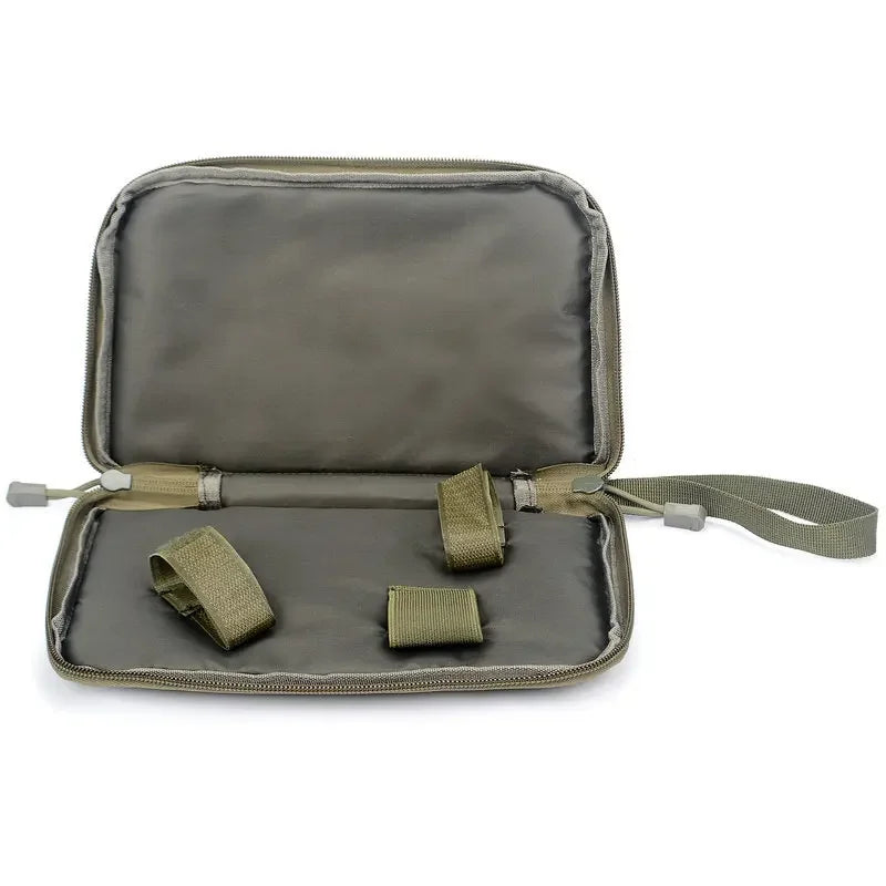 Tactical Handgun Case with Locking Zipper, Large Pistol Sleeve, Rugged Lightweight, Portable Shooting Accessory