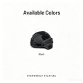ABS MICH Style Outdoor Sports Helmet Lightweight Headgear with Side Rail Adjustable Fit for Outdoor Training
