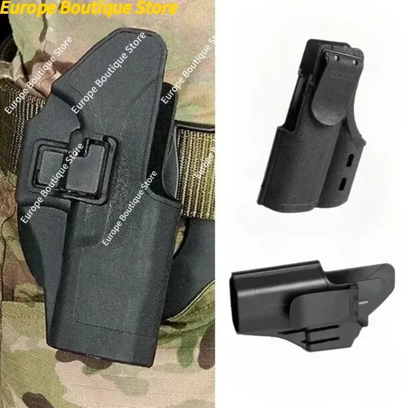 Outdoor Hobby Model Accessory Plastic Quick Pull Sleeve Quick Release Waist Holder Compatible With G18 Equipment