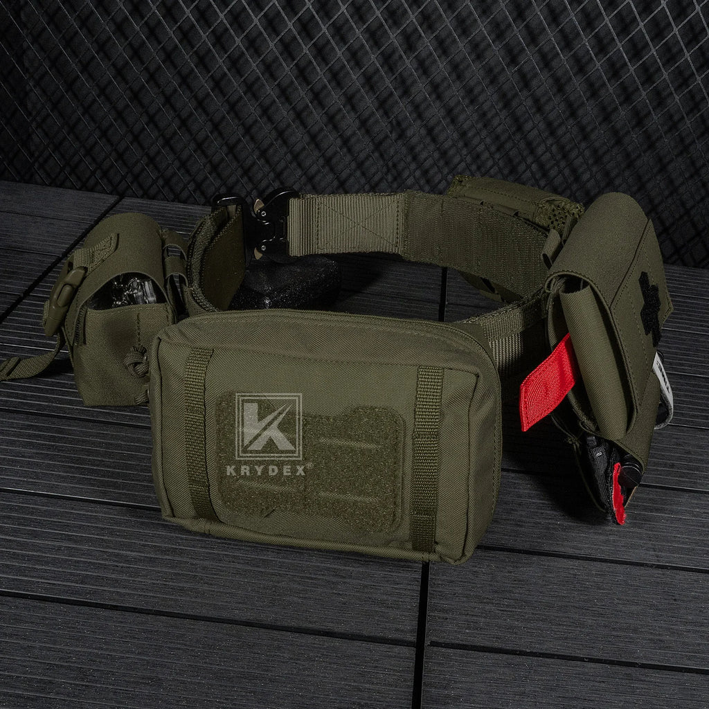 KRYDEX Tactical MOLLE Pouch EDC GP Pouch Utility Compact Multi Function Bag For Vest Backpack Belt Outdoor Hunting Accessories