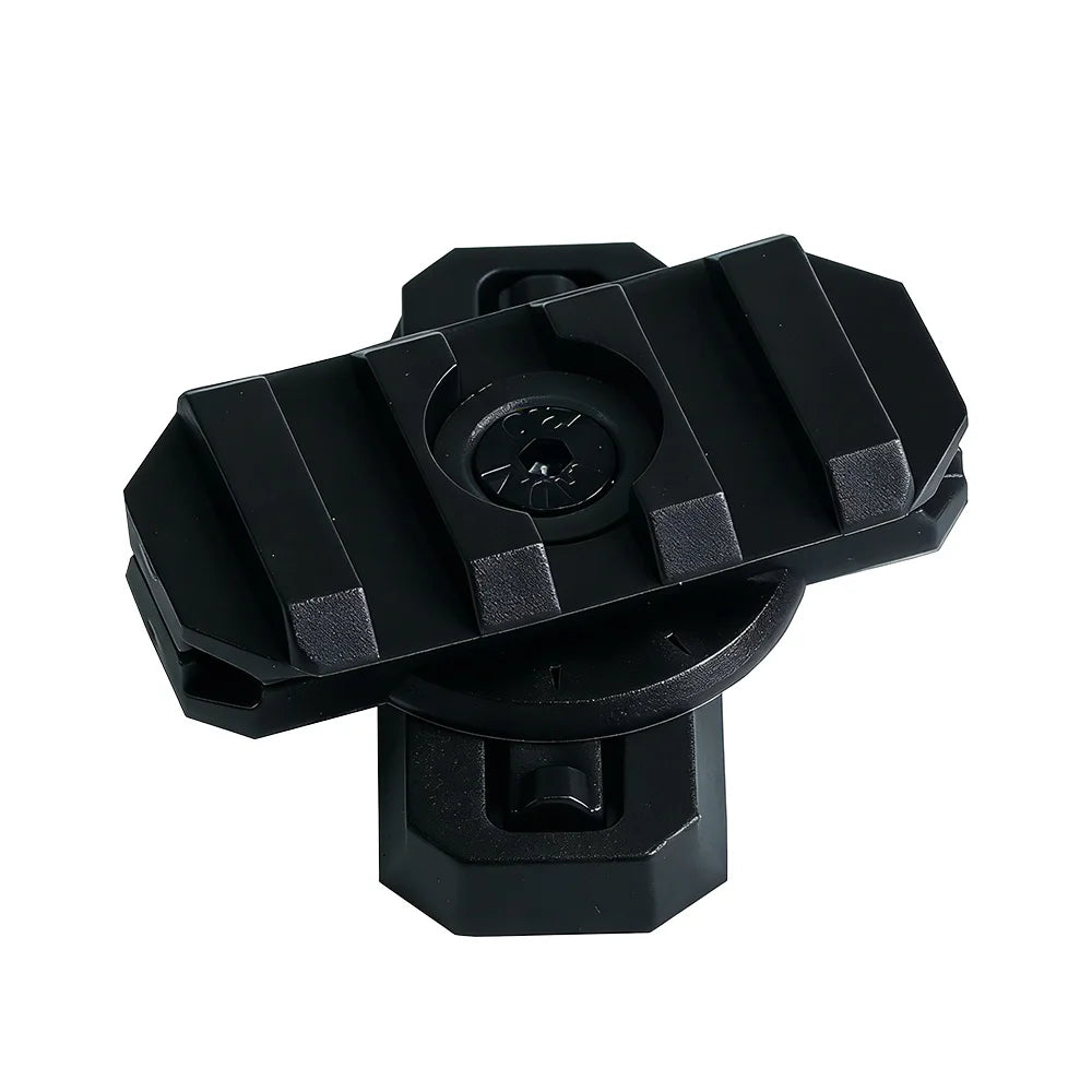 BOOIU Side Rail Adapter Lamp Adjustable 360 Tactical Helmet Mount Rotatable Nylon for Airsoft Helmet Hunting Adapter Accessories