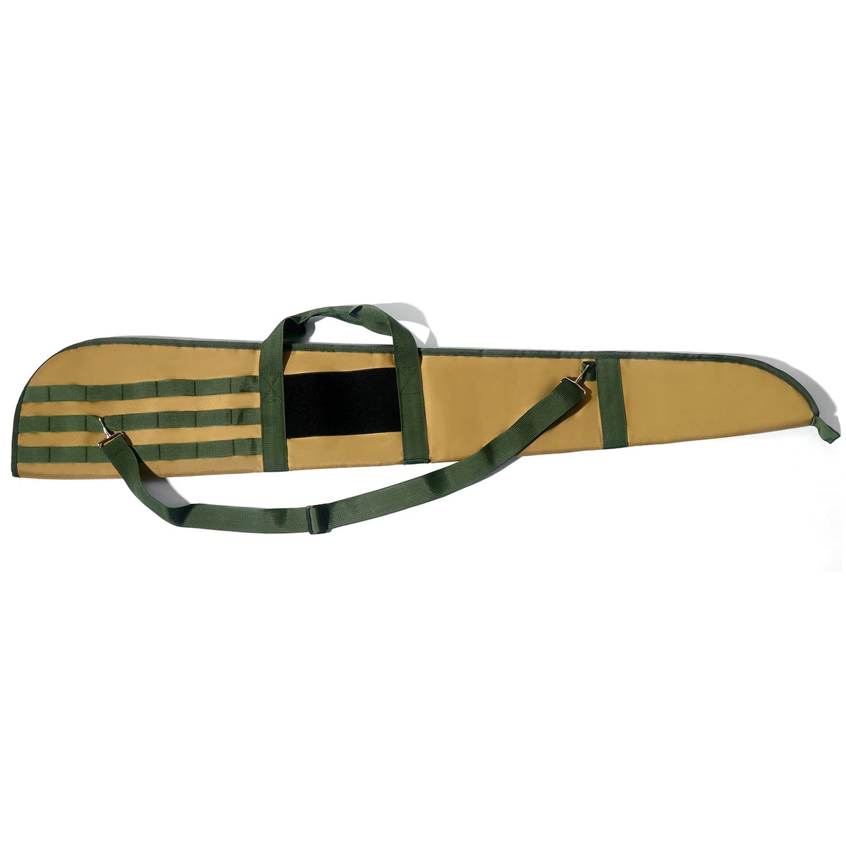 Tactical Rifle Case 130x22cm 600D Oxford Shockproof Gun Bag Outdoor Hunting Fishing Shoulder Crossbody Bag Multi-purpose Storage