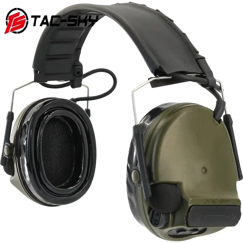 TS TAC-SKY COMTA V XPI Tactical Electronic Shooting Earmuffs Outdoor Hearing Protection Silicone Version C5 Headset