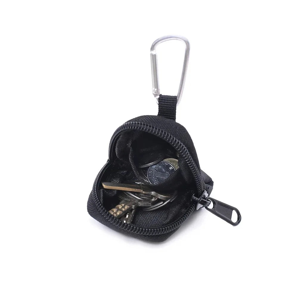 Tactical EDC Key Waist Bag Outdoor Coin Purse Sport Portable Earphone Protection Pouch