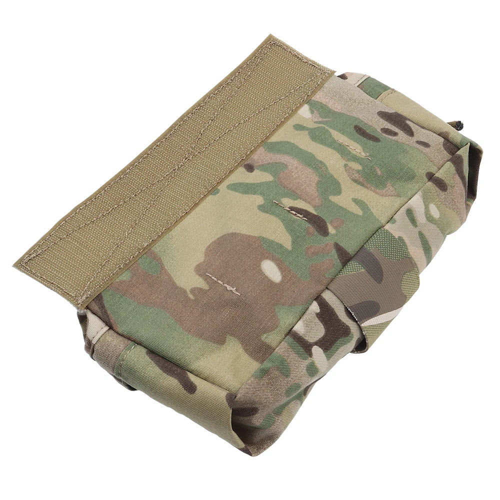OPHIDIANTAC Combat Vest Drape Bag Mini Belly Dump Drop Bag Waist Bag for JPC CPC LBT D3CR MK3 MK4 Plate Rack Storage