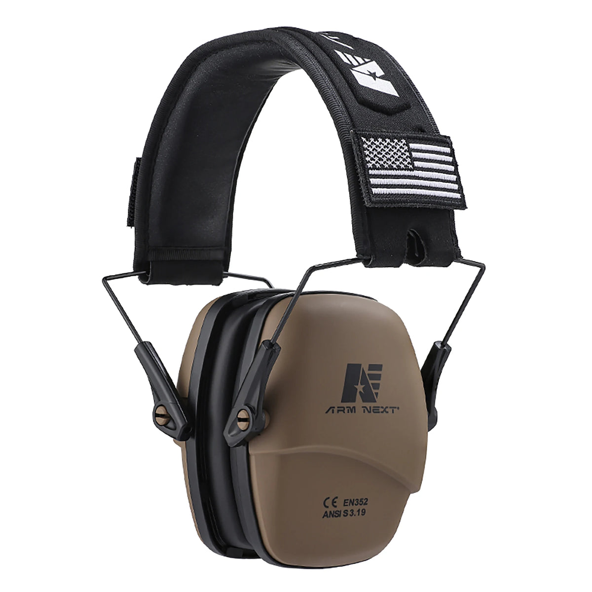 actical headset ear protection shooting headphones for hunting Hearing earmuff Noise reduction 25db earmuffs Silicone