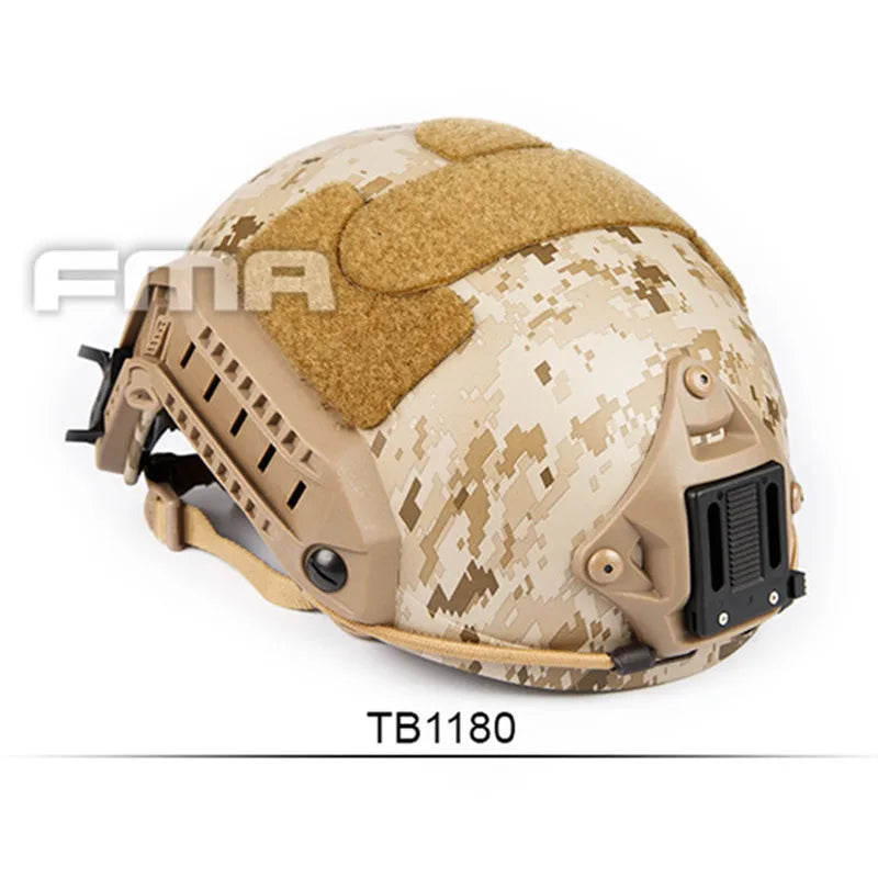 FMA New Desert Camouflage Maritime Helmet AOR1 for Airsoft Climbing TB1180
