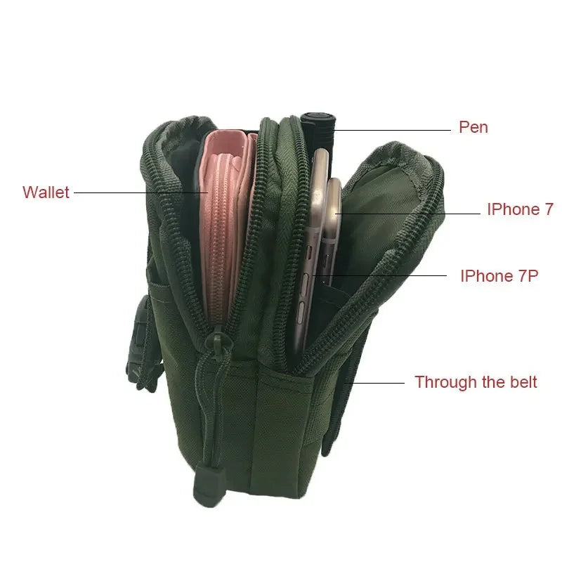 Hunting Shooting Waist Bag Fanny Pack For Men Leg Thigh Belt Pouch Male Bum Kangaroo Hip Sack Belly Canguro Banana Side Handbag