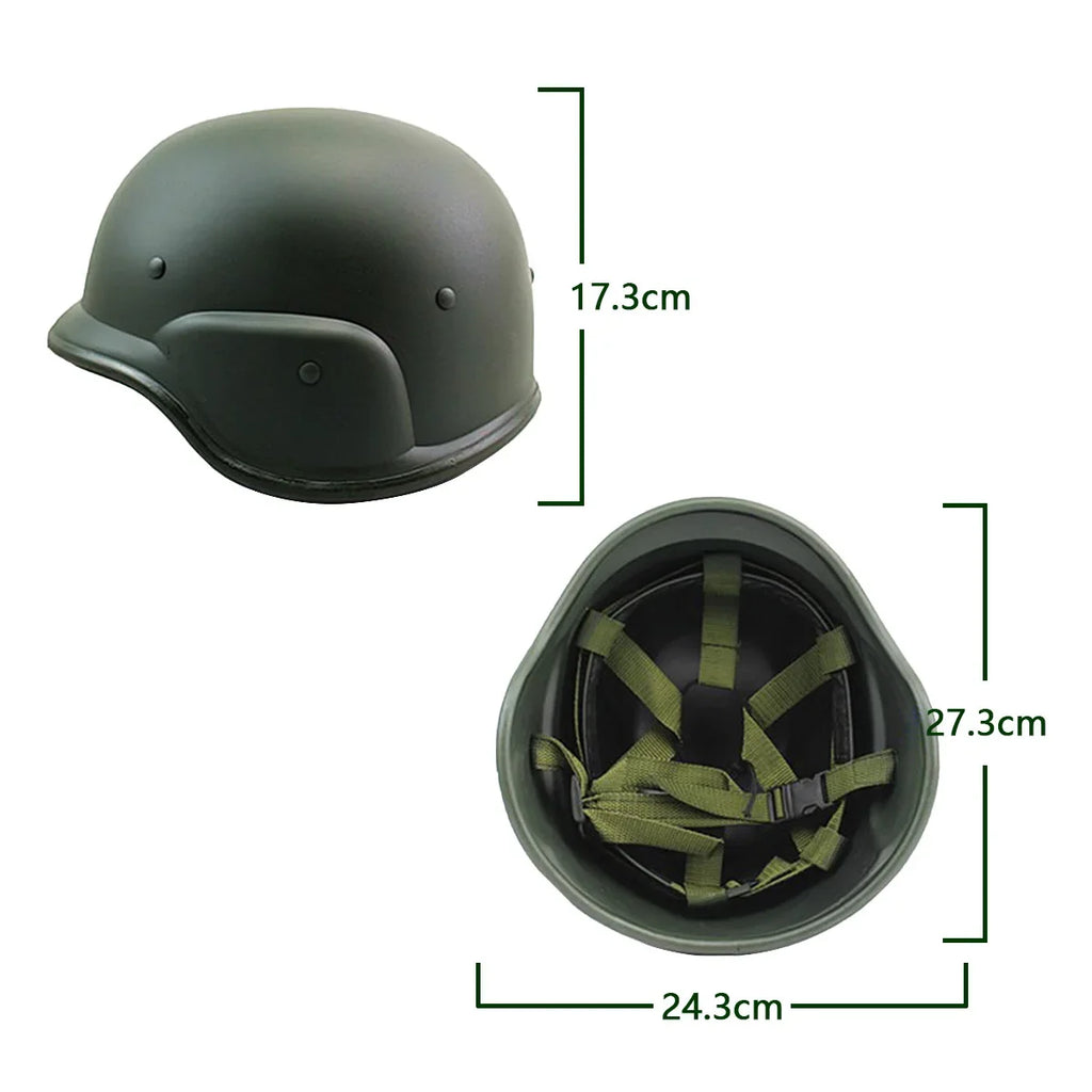 Tactical Helmet M88 Helmet Mesh Cover Outdoor CS Field Combat Motorcycle Riding ABS Plastic Jungle Game Protective Safety Helmet