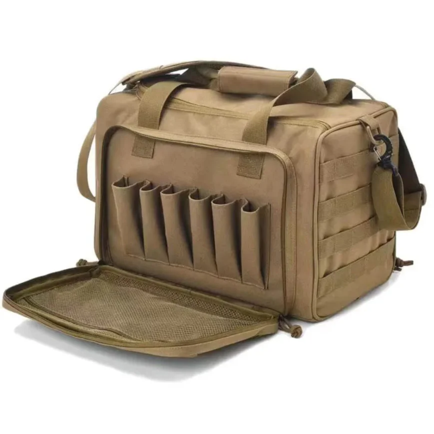 Outdoor Tactical Multifunctional Large Capacity Handbag Storage Military Fan Bag Handbag Shoulder