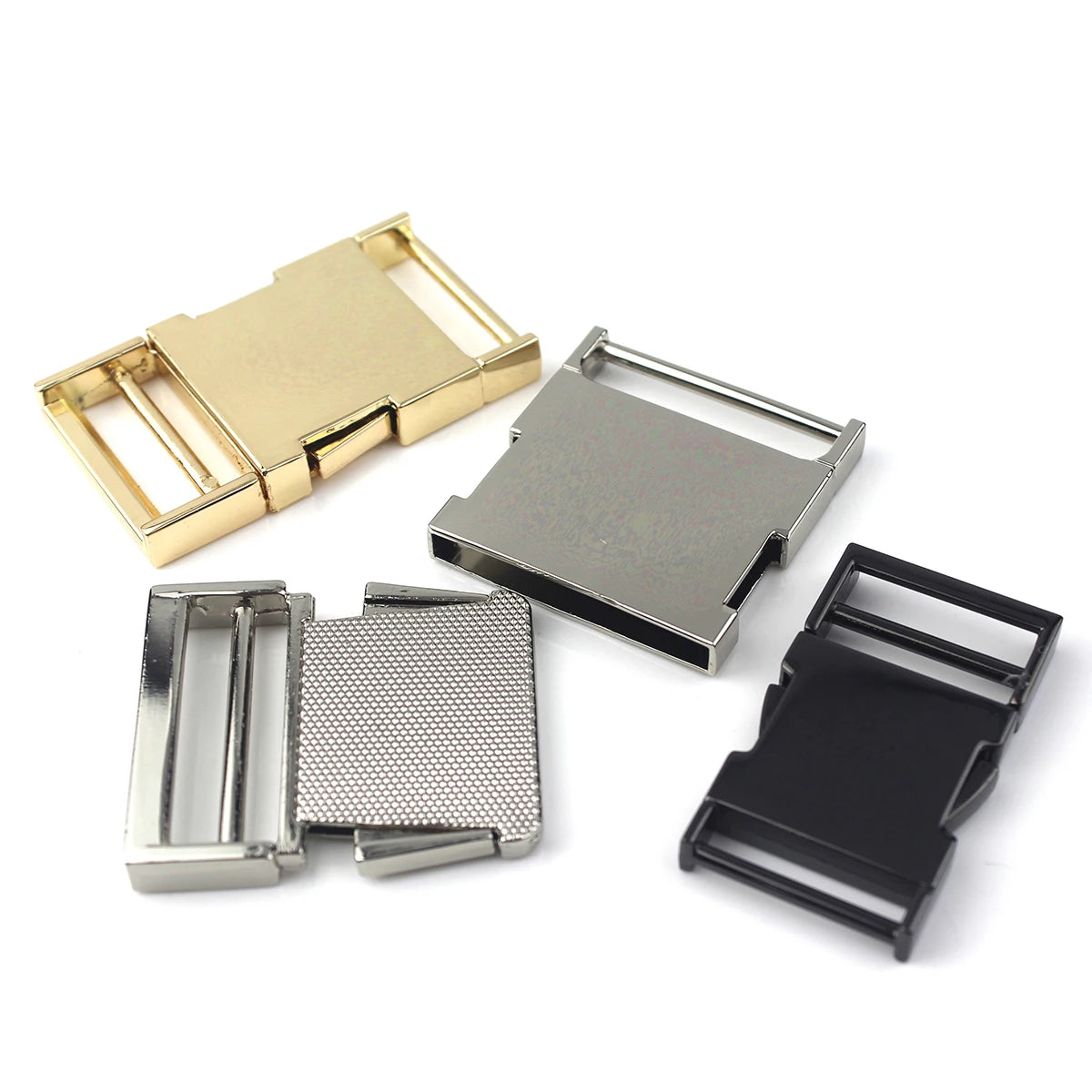 1piece Metal Bag Side Quick Release Buckle Backpack Strap Buckle Closure Clasp for Bag Backpack Strap Parts DIY Accessories