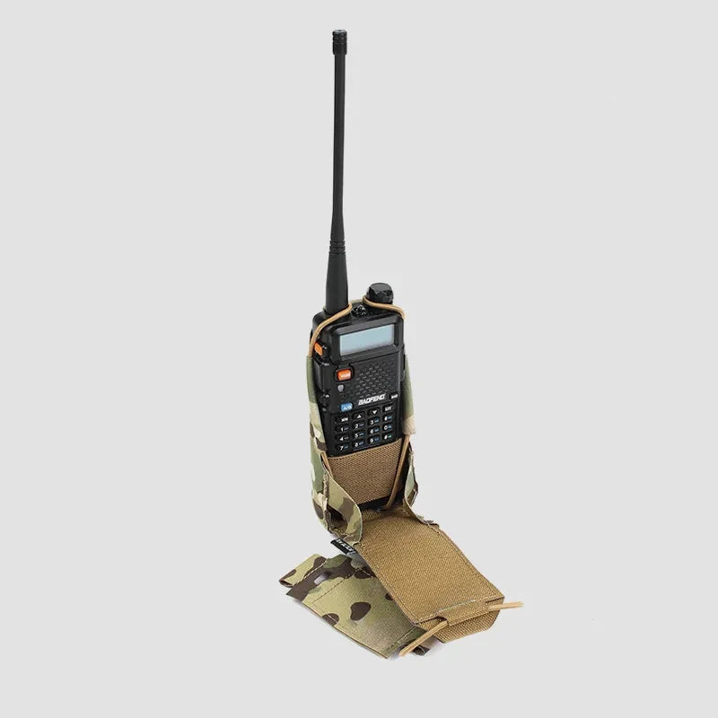 PEW TACTICAL Gridlok BAOFENG/POFUNG Radio Pouch UV5R UV82 Airsoft Tactical Radio Pouch Camping Hunting Molle Pouch