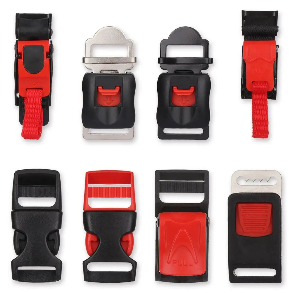 Flexible Clips Bicycle Helmets Buckle Speed Sewing Clip Motorcycle Helmet Buckles Motocross Chin Strap Motor Bike Accessories
