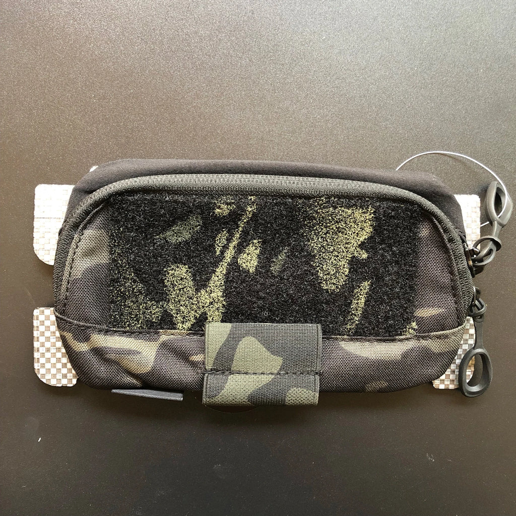 Tactical Admin Pouch Airsoft Vest Expansion Map Bag Chest Panel Hanging Multicam 500D Pouch Storage Gear