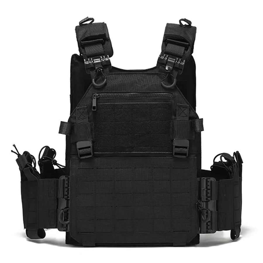 FG kaevixdio Outdoor training vest multi-functional MOLLE expansion convenient quick release vest waterproof and wear-resistant