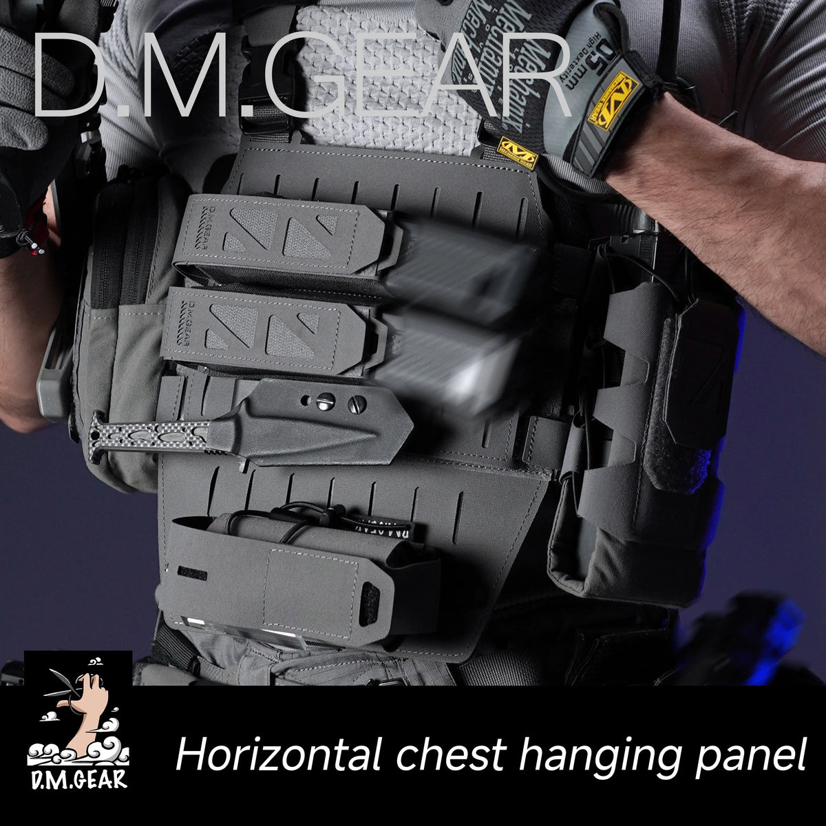 Tactical Plate Carrier Front Flap Molle Placard Chest Rig Panel Airsoft Hunting Equipment Accessories CS Game Outdoor Sports