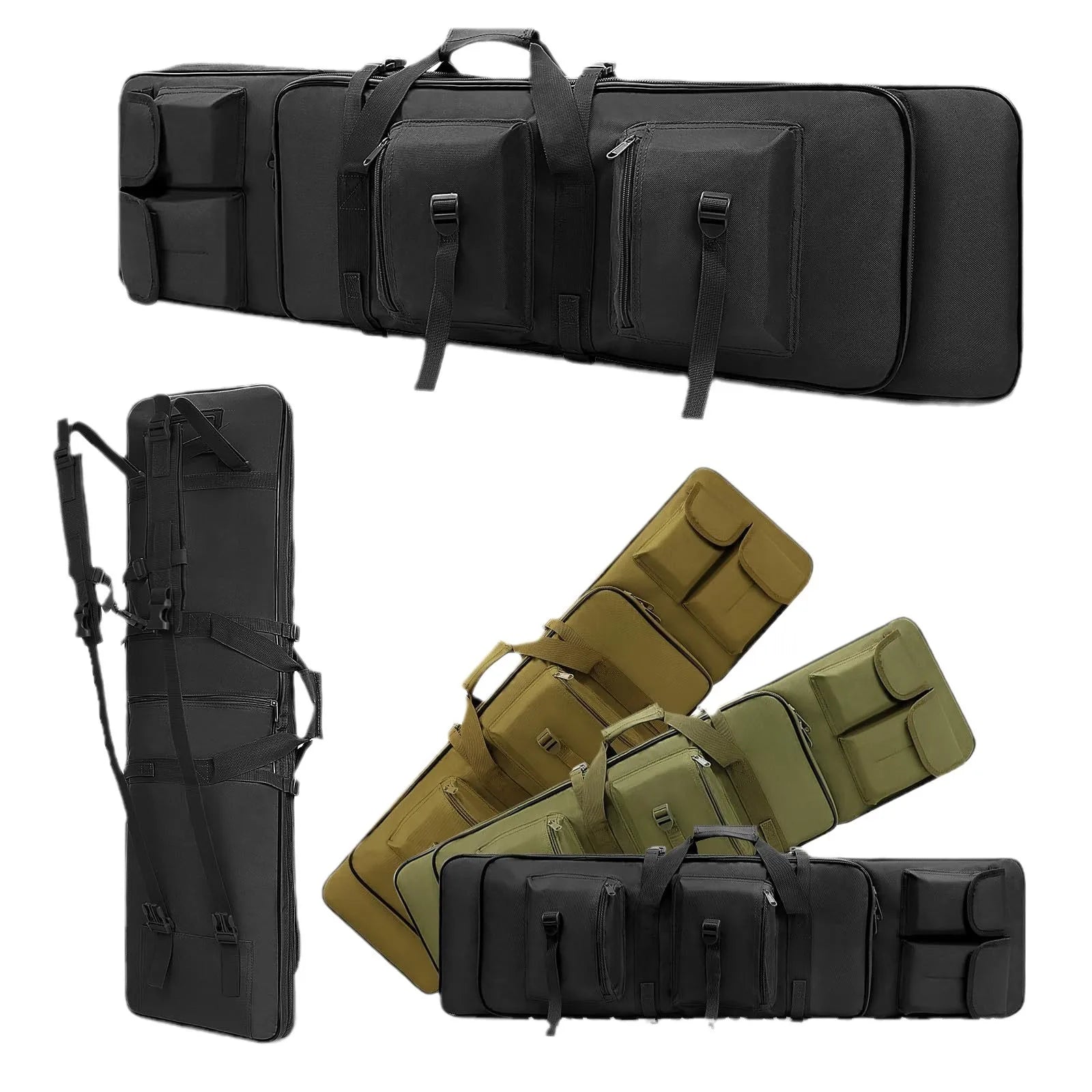 Tactical Hunting Gun Bag Outdoor Long Gun Tote Bag Protective Bag Fishing Equipment Bag in Multiple Sizes 81cm 94cm 115cm