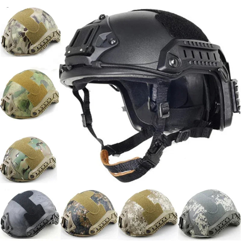 New FAST Helmet Airsoft MH Camouflage Tactical Helmets ABS Sport Outdoor Tactical Helmets