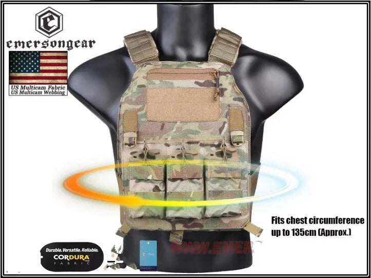 Emersongear 419PLate Carrier tactical Vest outdoor shooting Molle Combat 419 Vest WG MCAD