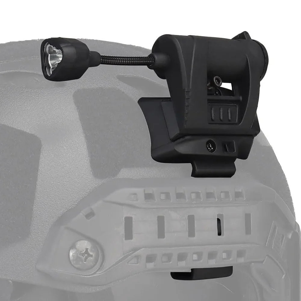 Tactical Helmet Lights Charges Mpls 4 Modes Green Red White IR Laser Outdoor Hunting Fast Helmet Tactical Strobe Light