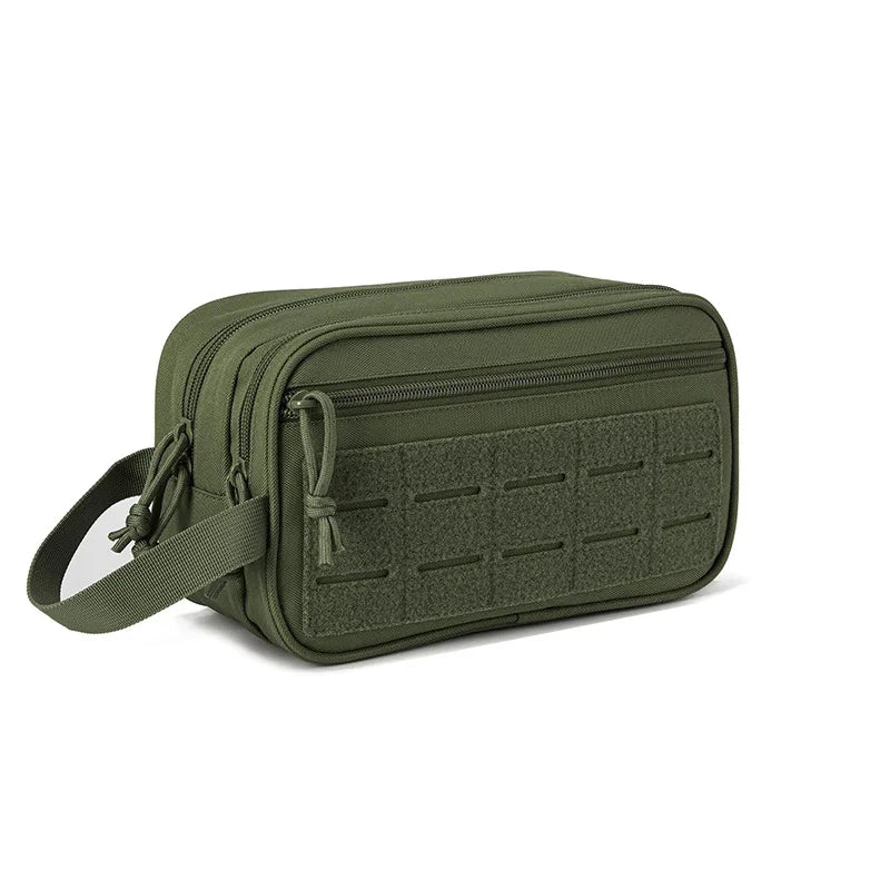 1000D Tactical Toiletry Bag Molle EDC Organizer Pouch Utility Men Large Capacity Travel Storage Case for Outdoor Hunting Camping