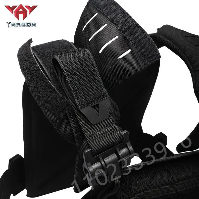 YAKEDA Tactical Vest Outdoor Hunting Plate Carrier Protective Adjustable Vest Airsoft Carrier Combat Equipment  6094 vest