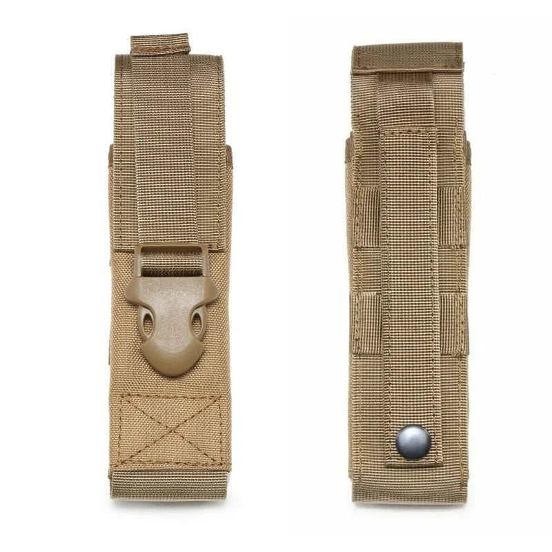 Outdoor Flashlight Bag Multifunctional MOLLE Nylon Waist Pack Belt Bag Pocket Hunting Backpack Accessories
