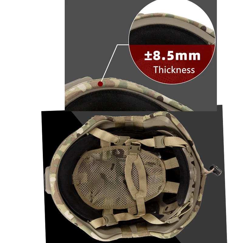 Tactical Helmet Aramid Material Tactical Helmet Unisex Tactical  Police Security Head Protection Hat