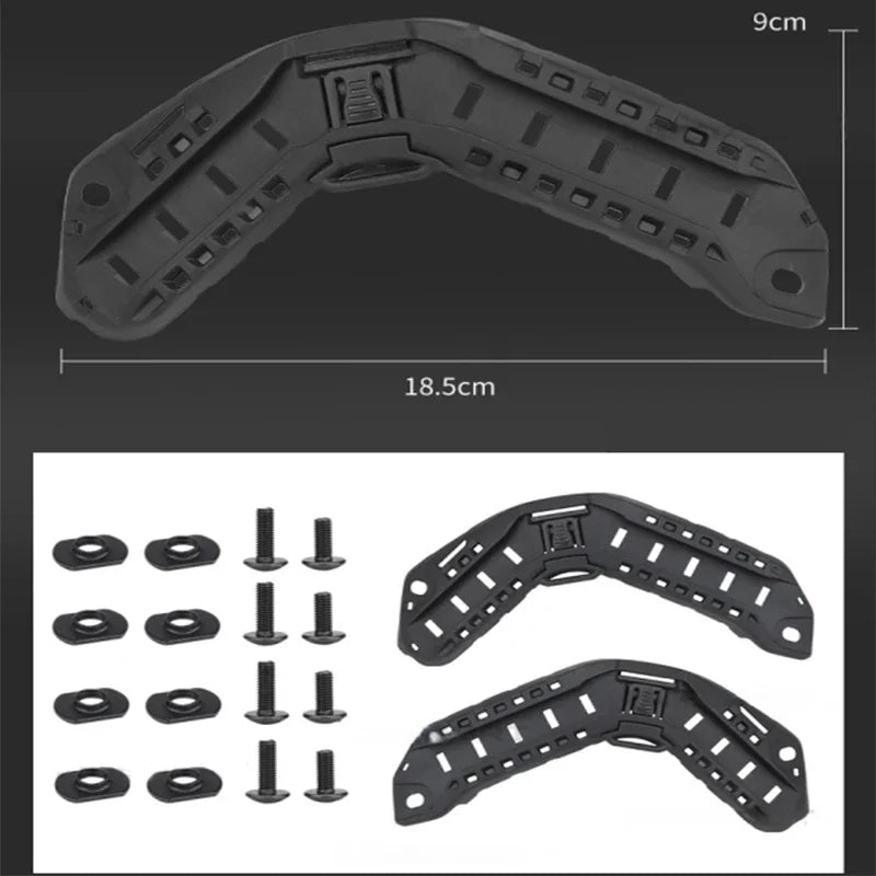 Tactics FAST SF Helmet Rails Ultra-high Cut ARC Helmet Rails Adapt 3.0 Hidden Wiring Airsoft Helmet Accessories