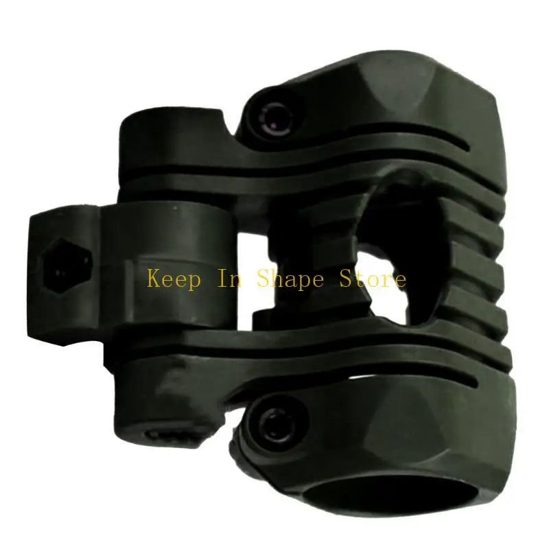 U1JC Flashlight Holsters Quick Release Flashlight Holder Clamp Clip Fast Helmet Torch Mount Fast Helmet Mount Torch Holder