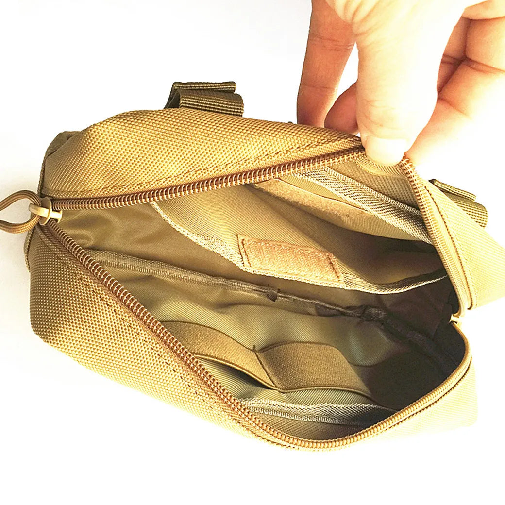 Molle EDC Pouch Waist Pack Bag Outdoor Travel Hiking Camping Hunting Tools Accessories Small Handbag Utility Organizer Bags